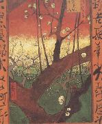 Vincent Van Gogh japonaiserie:Flowering Plum Tree (nn04) oil on canvas